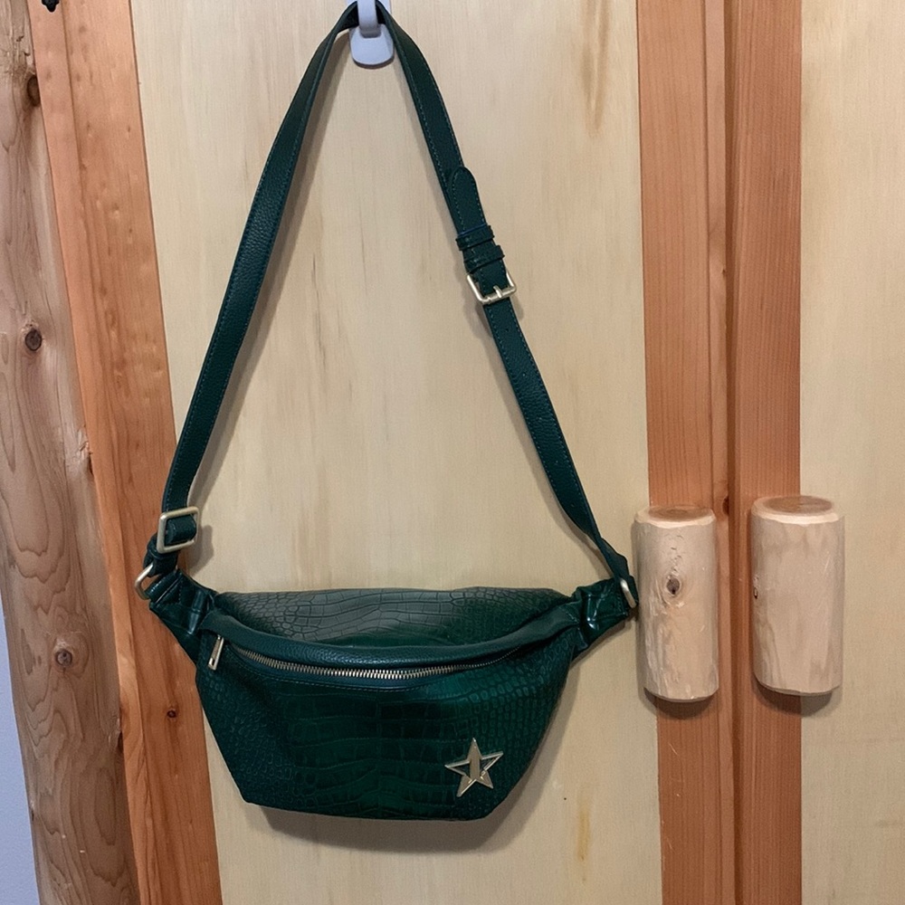Jeffree Star Croc Embossed Fanny Pack Cross Body